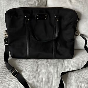 Kate Spade Black Nylon Laptop Bag